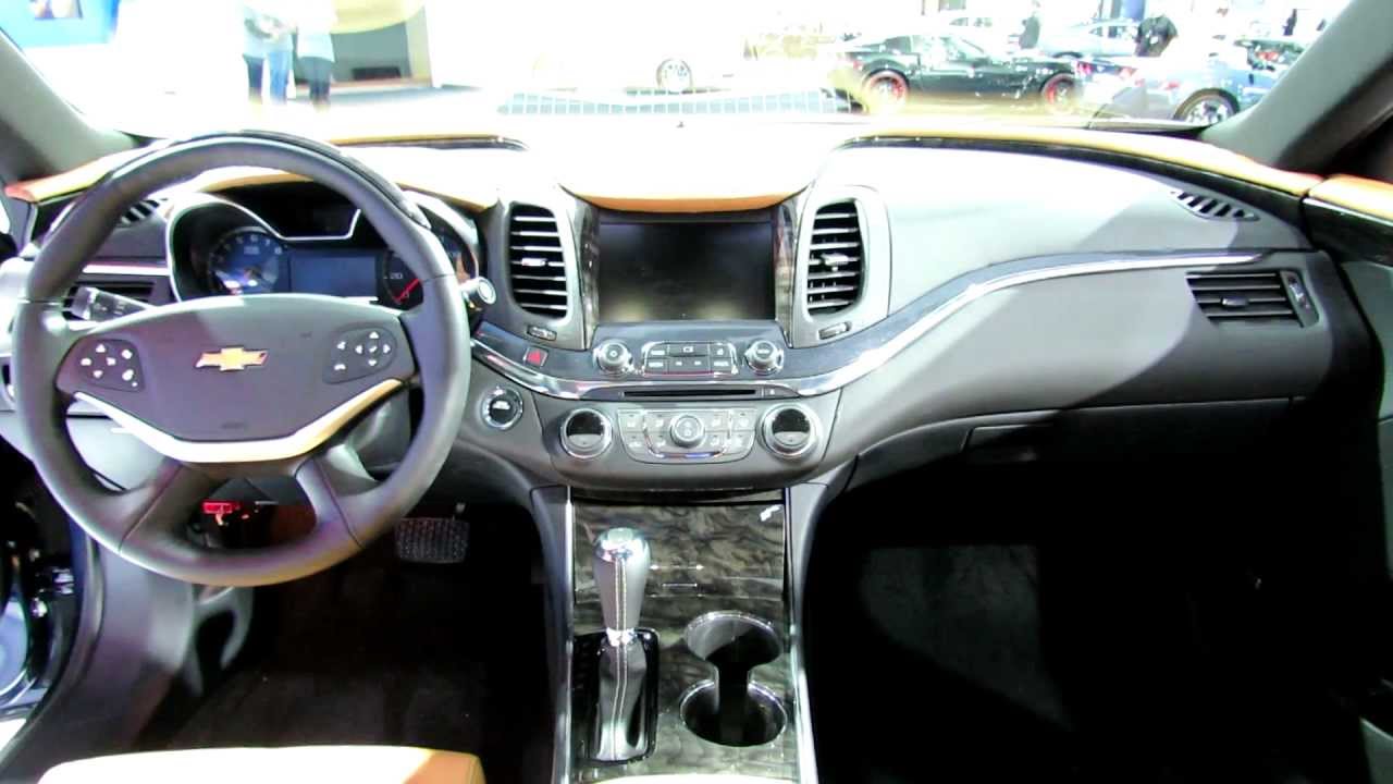2013 Chevrolet Impala Ltz Interior At 2012 New York International Auto Show