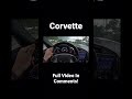 Driving A Corvette - What A Thrill!! 🌴