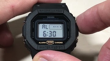 SKMEI Model 1628 | Listen to the alarm