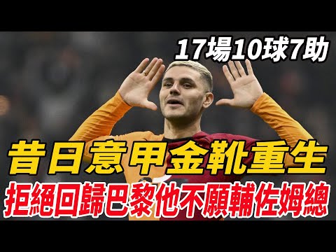 17場10球7助！昔日意甲金靴重生，拒絕回歸巴黎，他不願輔佐姆總！|梅西|Messi|C羅|Mbappé|姆巴佩|內馬爾|Neymar|Haaland|哈蘭德|世界杯|球圈爆米花|