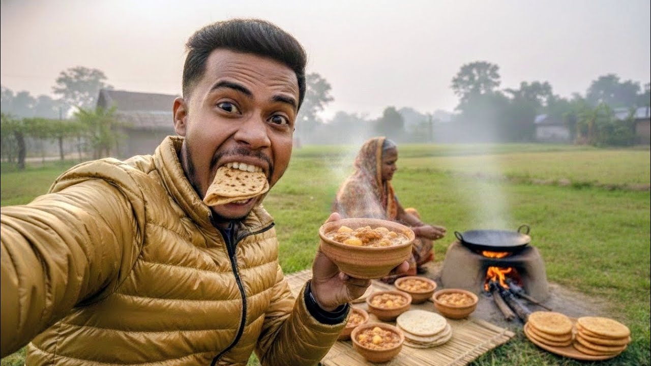 মায়ের হাতের স্পেশাল আলুর দম ও শীতের সকালের সেরা নাস্তা! Special Alur Dom Recipe  