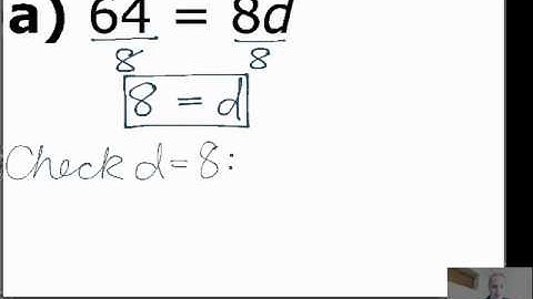 Math 8 Lesson 10.1 Modelling and Solving One-Step Equations