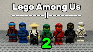 Lego Among Us || #2 Return of the green Impostor Ninja