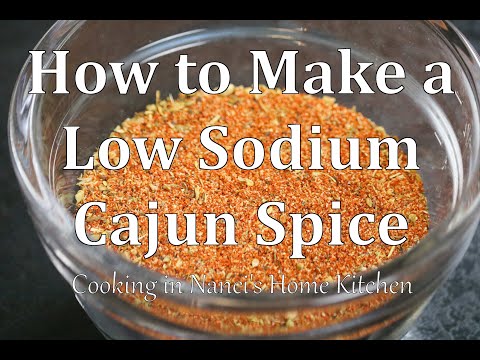 Salt Free Cajun Seasoning Recipe - Somewhere Down South