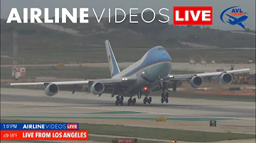 Air Force One's Breathtaking Takeoff from LAX!