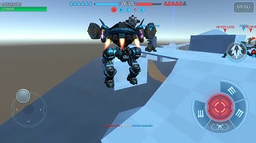 War Robots Test server - New bridge map, New storm weapon, New Hover bot
