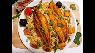 برياني سمك عطريقتي سهلة وسريعة  الطريقة الهندية نِِكهة جدا مميزة بتمنى تنال اعجابكمِ
