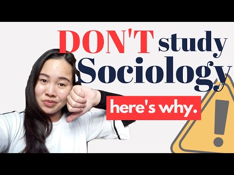 Video: Ko tikitės iš sociologijos pamokos?