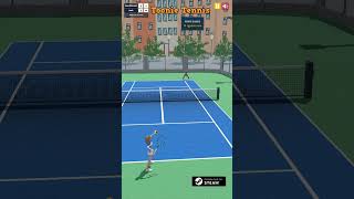 Toonie Tennis: Precision meets power in every match. #indiegame #tennis #steamgames #gaming