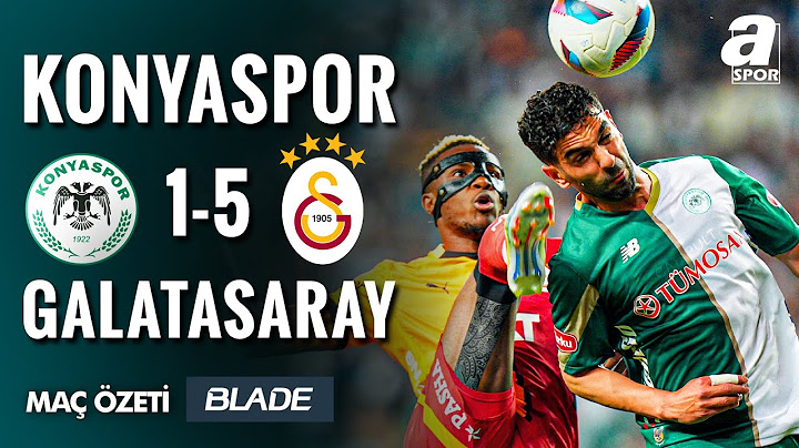 Konyaspor 1-5 Galatasaray | MAÇ ÖZETİ | Ziraat Türkiye Kupası Yarı Final Maçı | 22.04.2025
