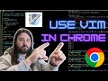 Use vim in chrome  using vimium