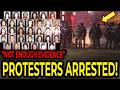 Police Arrest And Charge 33 Protesters - Massive Damage But No Felony Charges!