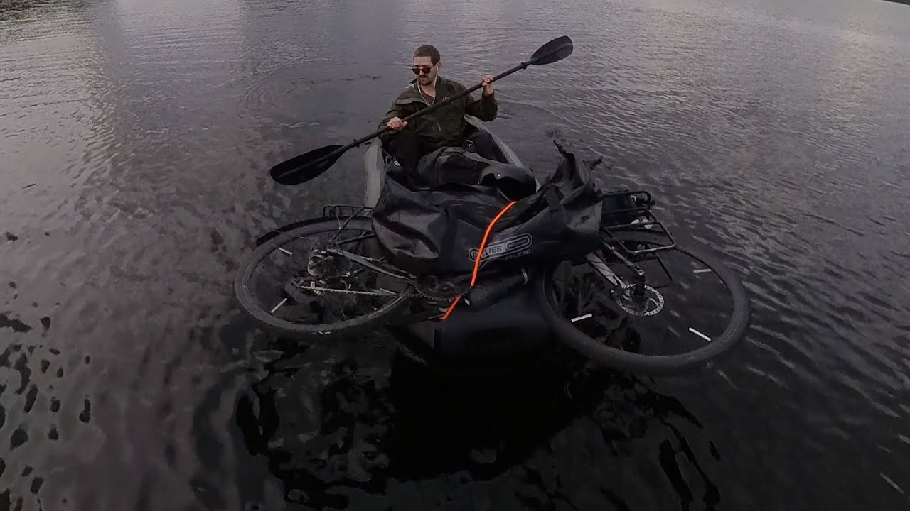 Bicycle Touring And Bike Rafting In Sweden