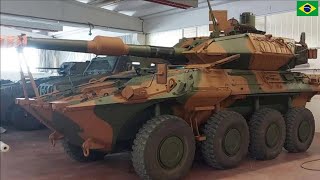 The first Centauro ll 8x8 for the Brazilian Army