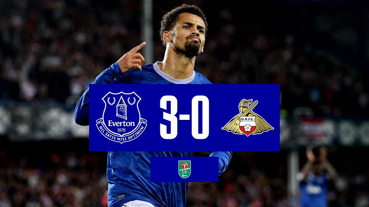 EVERTON 3-0 DONCASTER ROVERS | Carabao Cup highlights