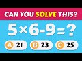 69 Math Challenge Questions: From Easy to Impossible 🧮