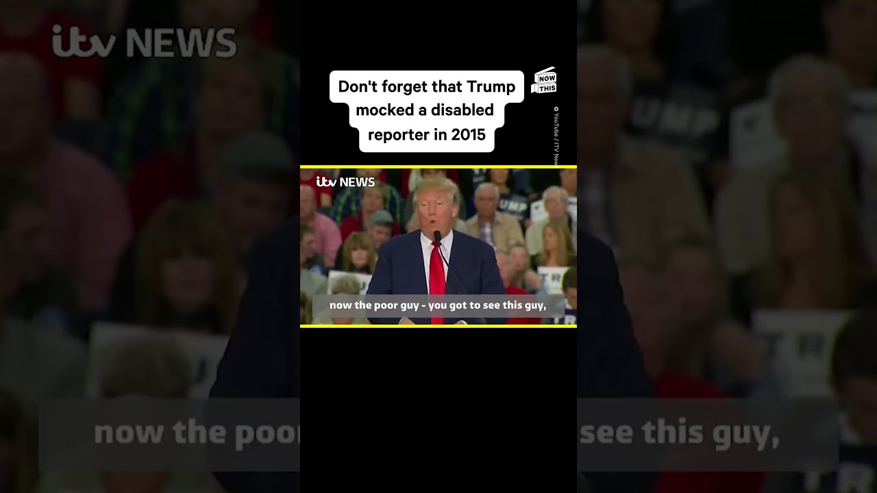 Clip Of Donald Trump Mocking A Disabled Person Resurfaces
