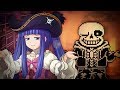 Erika furudo in a pirate hat vs sans   rap battle side b