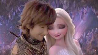 Elsa ahd Hiccup Lovely