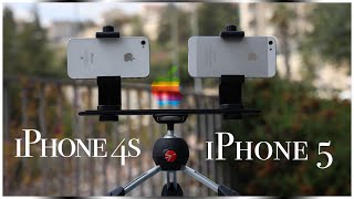 iPhone 5 VS iPhone 4s! 2021 Review - Social Media - Camera & iMpressions Resimi