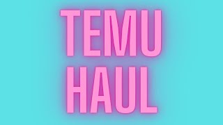 Temu Craft Haul