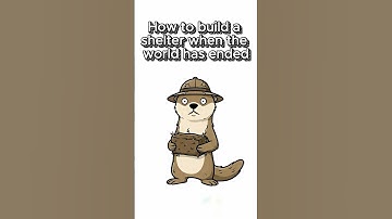 How to Build a Shelter with Mud Bricks in a Post-Apocalyptic World #shorts #science