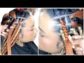 CAN&#39;T GRIP BOX BRAID?? Trying New Tucking Method/ Beginner Friendly