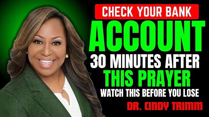This Prayer Attracts Money Fast — Listen 3 Times for a 24-Hour Financial Miracle | Dr. Cindy Trimm