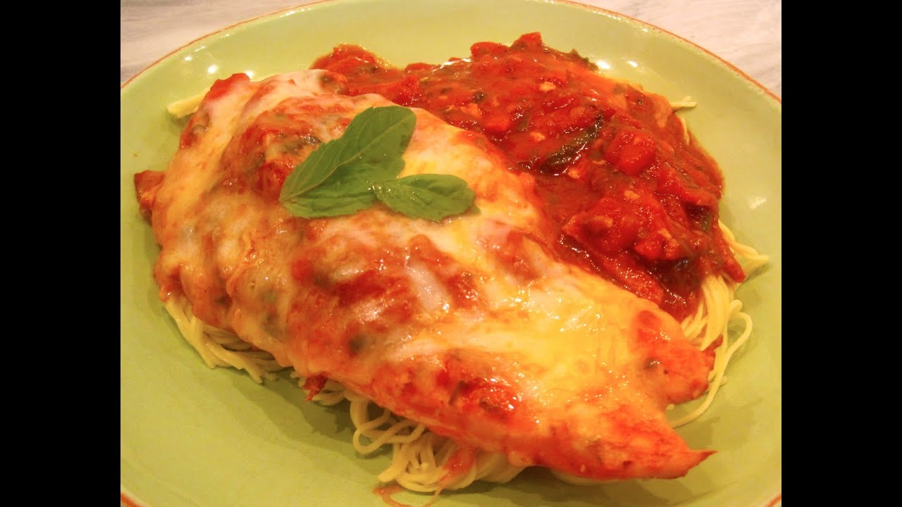 CHICKEN BREAST WITH MARINARA SAUCE and CHEESE YouTube