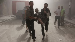 Syria: living under the horrors of barrel bombs in Aleppo (2015) Syria: living under the horrors of barrel bombs in Aleppo (2015)