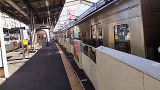 福岡市営地下鉄 JR九州筑肥線 1000系13 筑前前原行き。姪浜駅発車。