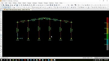 how to design steel structure warehouse with sap2000 v17 part 2
