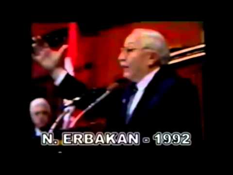 Erbakan Hocamız 1992'de Bugünleri Anlatıyor