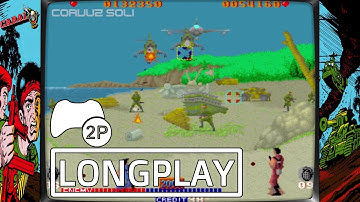 Cabal (Arcade) Longplay - 2 Players | CorvuzSoli & @ParanormalJRNeblig