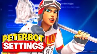 PETERBOT'S NEW *UPDATED* BEST KEYBOARD & MOUSE SETTINGS In Fortnite Chapter 5! (RESOLUTION + SPECS!)