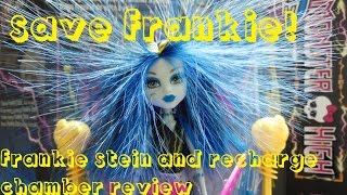 Save Frankie! Monster High's Frankie Stein and Recharge Chamber