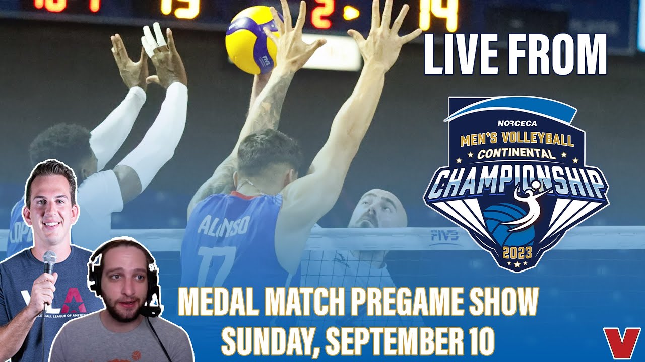 NORCECA MEDAL MATCH PREGAME SHOW