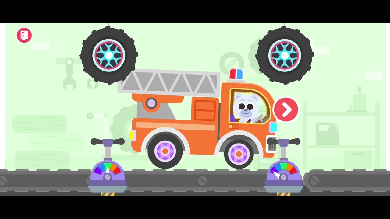 Animal Truck Washing Game 