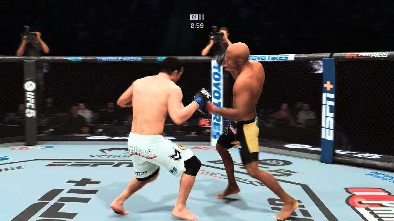 UFC 5 Spider Silva KO - YouTube