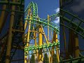 Off ride shots of Riddler Revenge at Six Flags New England. #vekoma