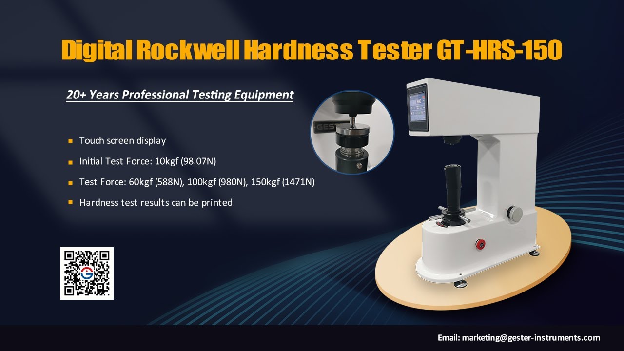 HRS-150 Testeur de dureté Rockwell numérique