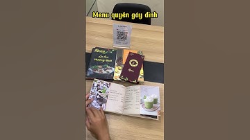 Menu menu gáy đinh cho  nhà hàng, quán cafe, spa ...
