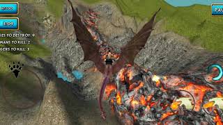 Fire Flying Dragon Simulator Warrior Sky Rider 3D Android Gameplay screenshot 5