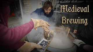 Brewing Beer MEDIEVAL STYLE!