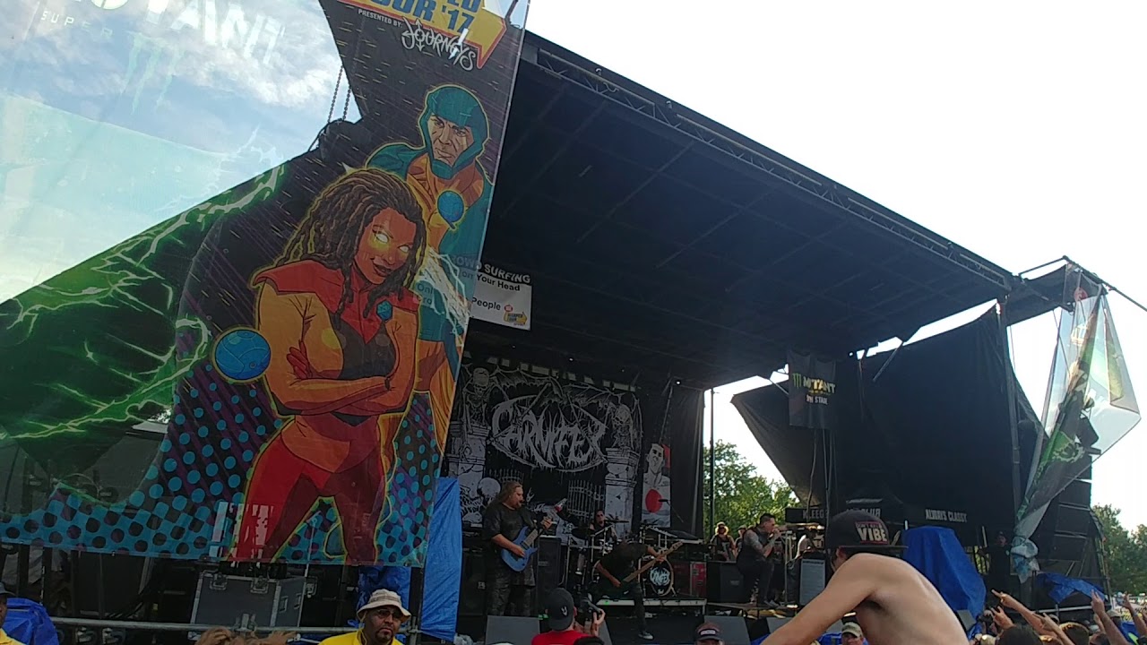 Carnifex - Drown Me In Blood Live At The Vans Warped Tour