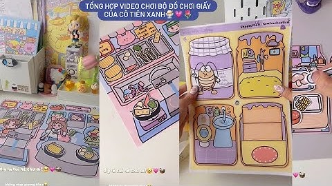  VIDEO UNBOXING CỦA CÔ TIÊN XANH 🪵🧺💗 #xuhuong #xh #vetranh #tiktok #cotienxanh🧁🧸
