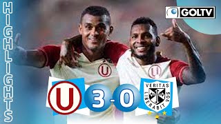 Universitario 3 - 0 U. San Martin | GOLES | Liga 1 Perú