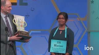 National spelling bee champ from Texas wins after getting eliminated, then reinstated