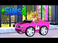 Baby Goldie gets new Car in Sims 4! - Titi Plus