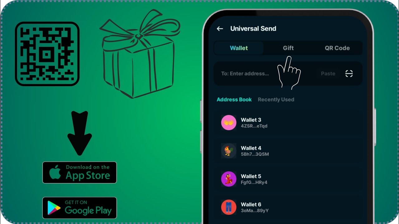 Universal Send on Jupiter Mobile: Send Crypto Like a BOSS! QR Codes ...